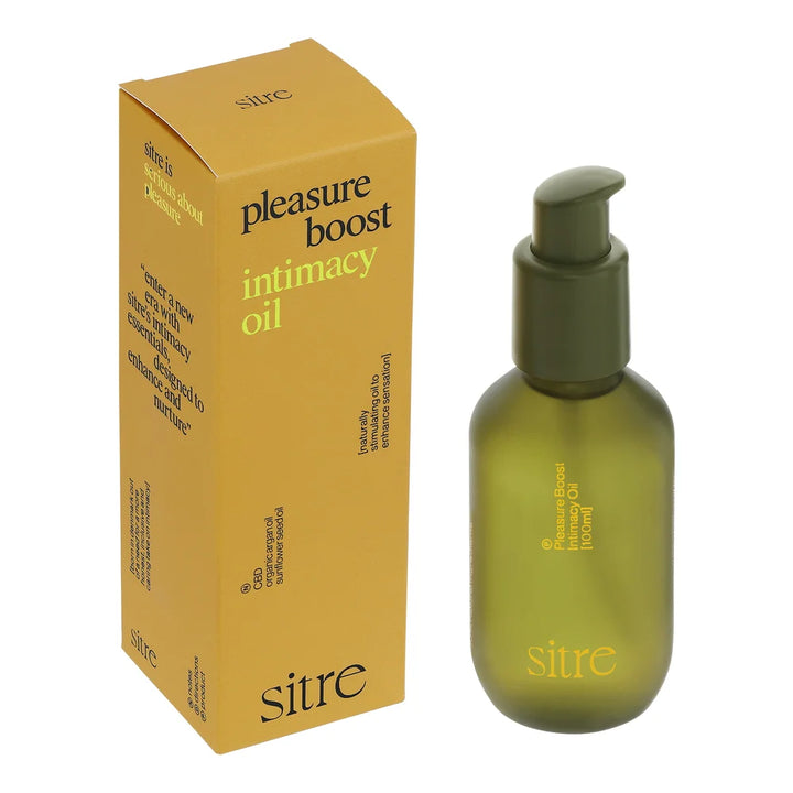 CBD Intimöl Pleasure Boost – veganes Körperöl mit natürlichen Inhaltsstoffen für intime Momente und Entspannung