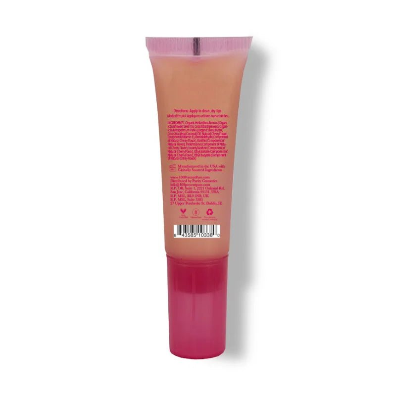 100% Pure Cherry Lip Balm - Rückseite