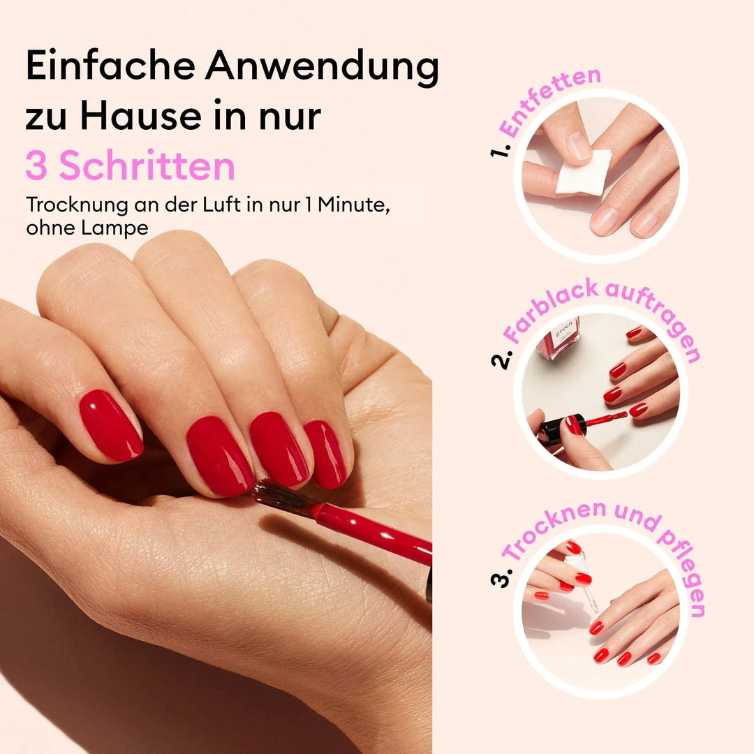 Glacé von Manucurist - Routine Auftragen