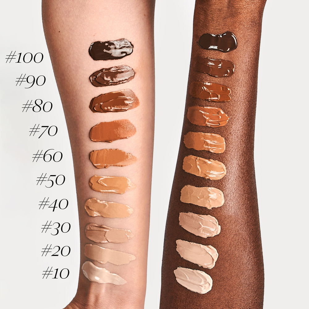 Mádara Skin Equal Soft Glow Foundation – Produktfarben der natürlichen Bio-Foundation