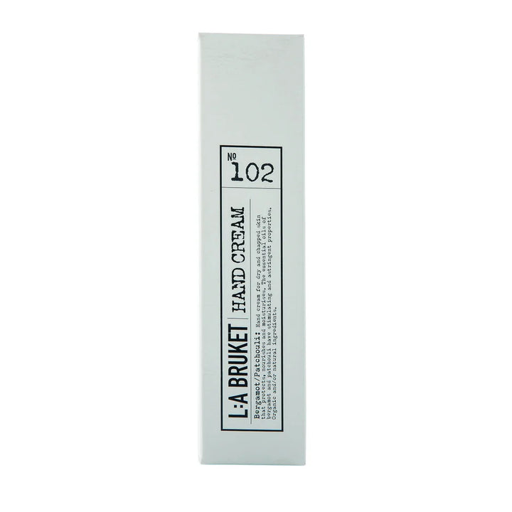 102 Hand Cream Bergamot / Patchouli 70 ml Verpackung