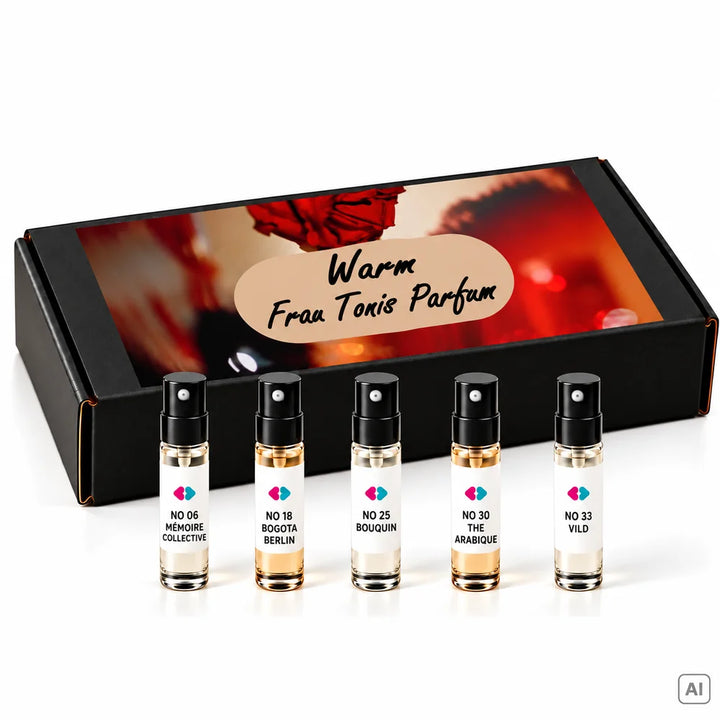 Parfum Discovery Set: Warme Düfte von Frau Tonis Parfum