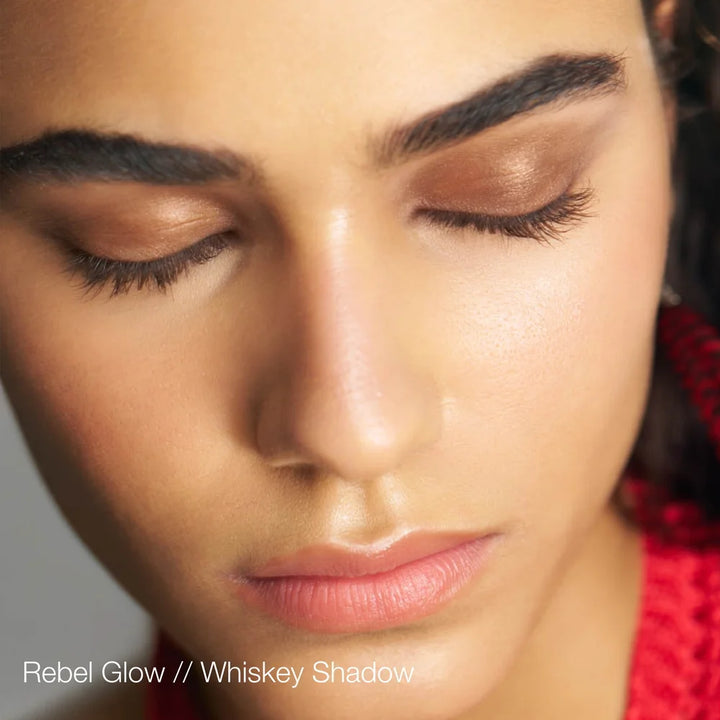 RMS Beauty ReDimension Hydra Eyes Quartet Rebel Glow - Model-Aufnahme des fertigen Augen-Looks