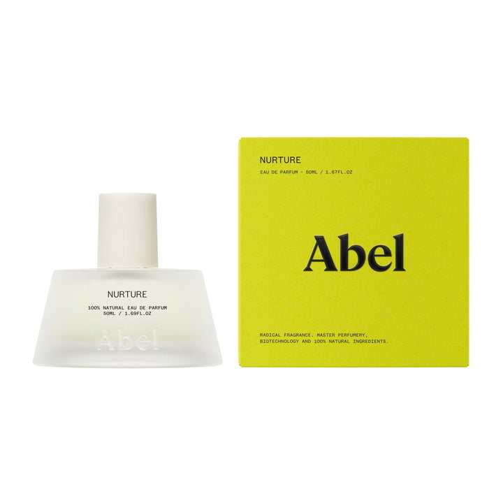 Abel Nurture Parfum – Packaging und natürliches Eau de Parfum mit warmen Noten