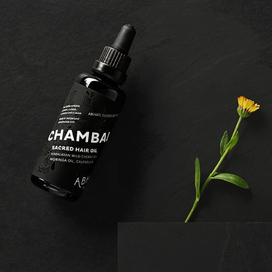 Abhati Suisse Chambal Sacred Hair Oil Flakon – pflegendes Haaröl 50 ml