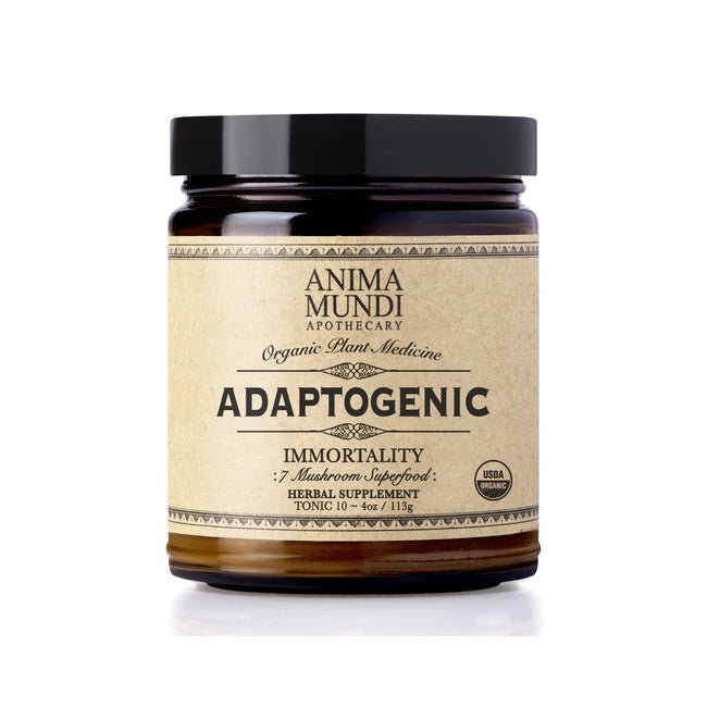 Anima Mundi Adaptogenic Powder Immortality - 7 Pilze mit Bio-Kakao 113g