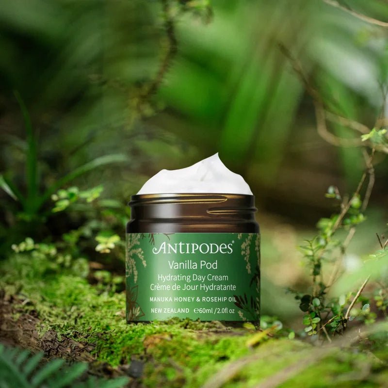 Vanilla Pod Hydrating Day Cream in der Natur - Bio-Tagespflege mit Vanille