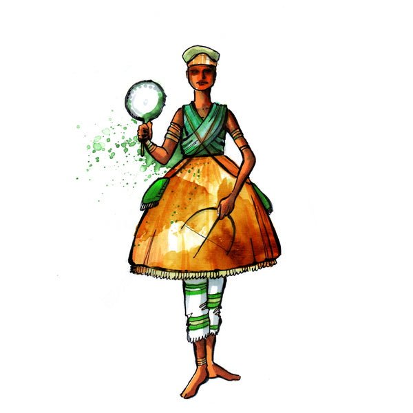 Ashé Parfümöl Omi Belè - Orisha Oshun für Schönheit und Liebe