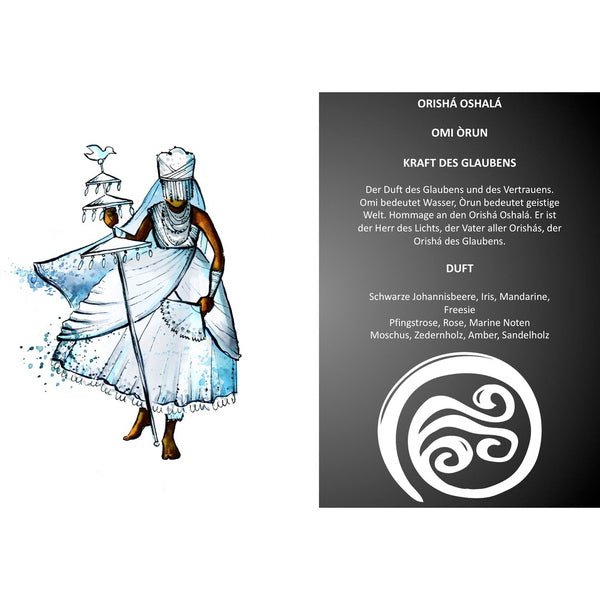 Ashé Omi Òrun Hintergrundgeschichte - Orisha-basiertes Parfumöl