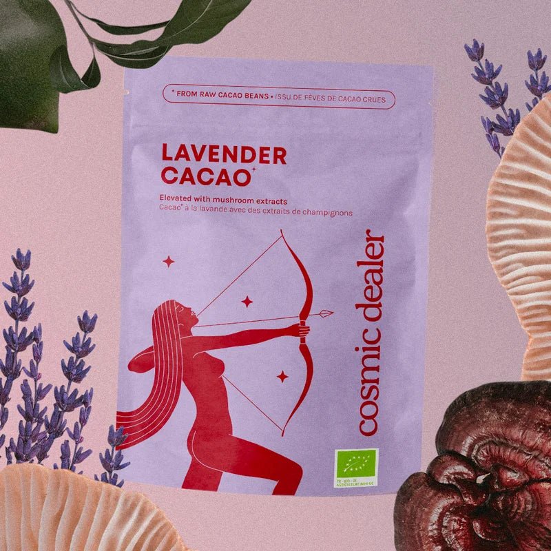 Cosmic Dealer Drinking Chocolate Blends - Lavender Cacao Mood