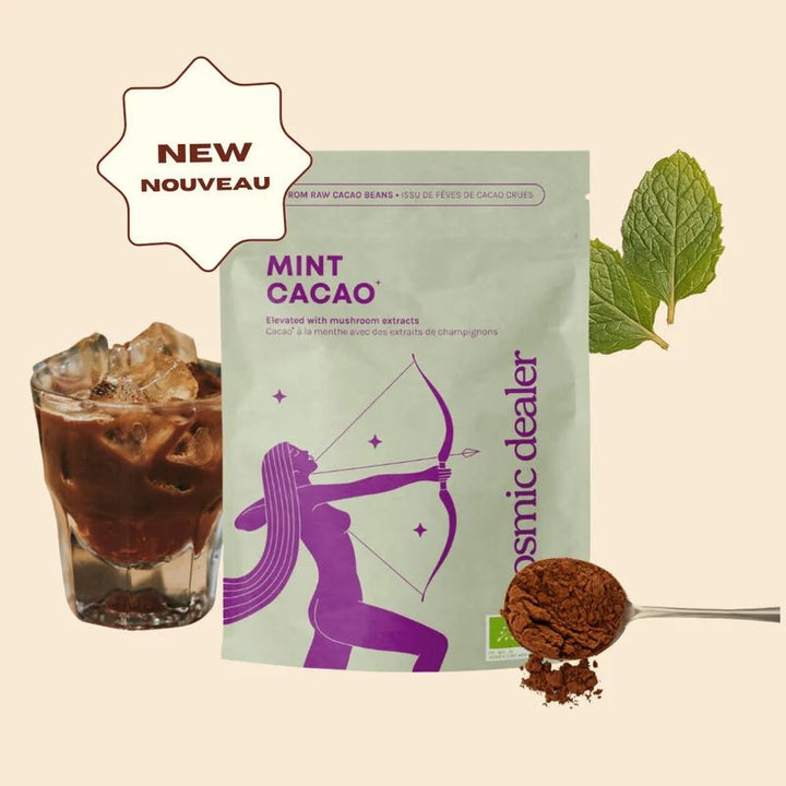Cosmic Dealer Drinking Chocolate Blends - Mint Cacao Neu