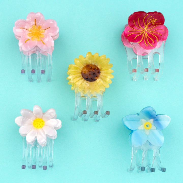 Coucou Suzette Daisy Mini Hair Claw - Blumen Kollektion