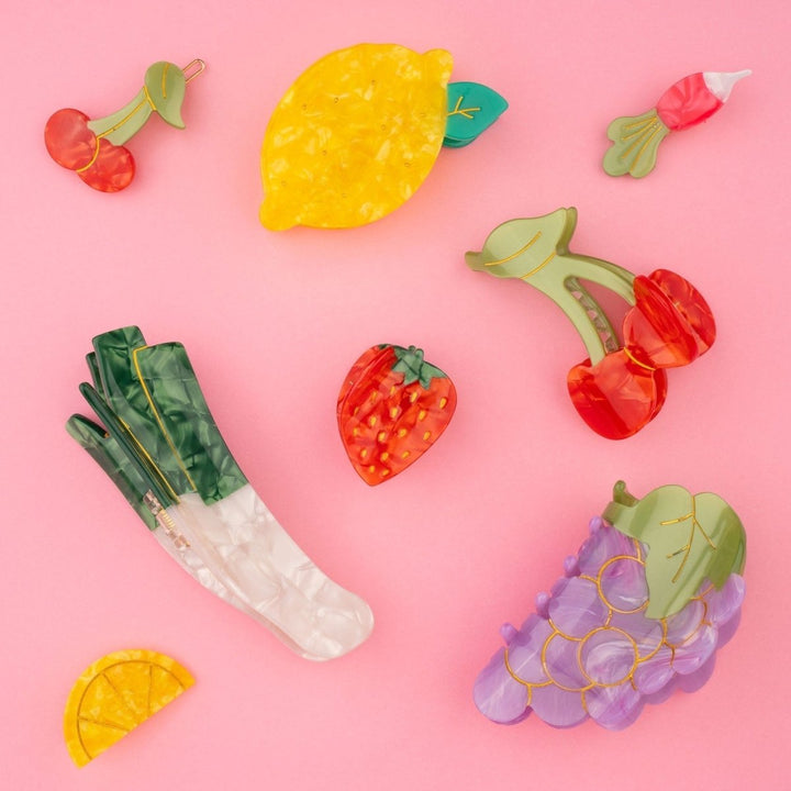 Coucou Suzette Strawberry Hair Claw - Kollektion Obst und Gemüse Hair Claws