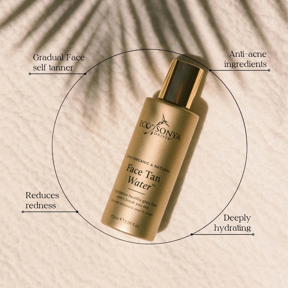 Organic Face Tan Water 100 ml - Blanda Beauty
