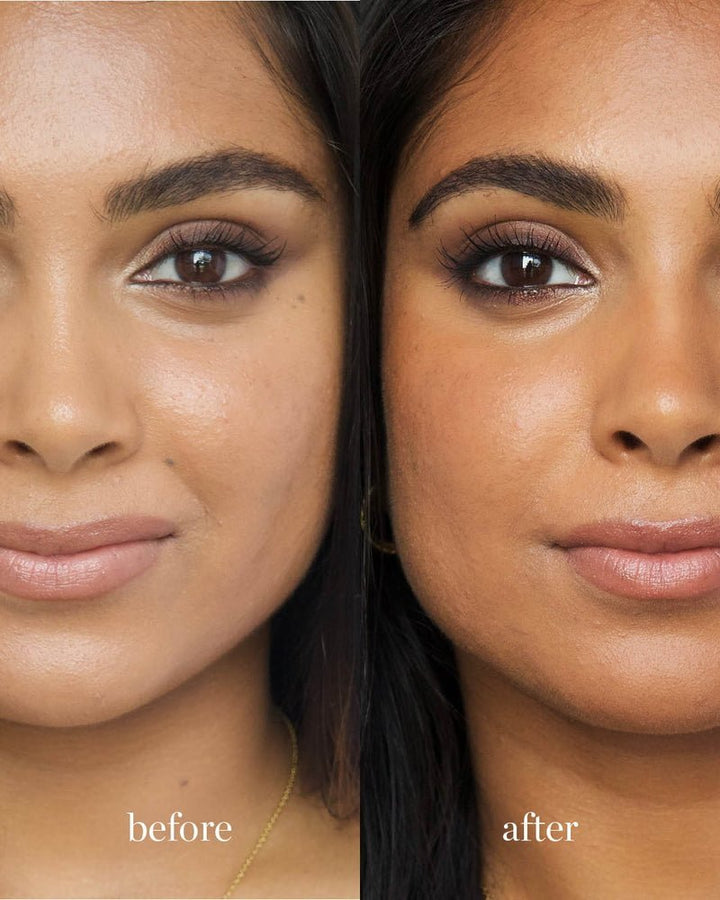 Ere Perez Cacao Bronzing Pot Sol Before After