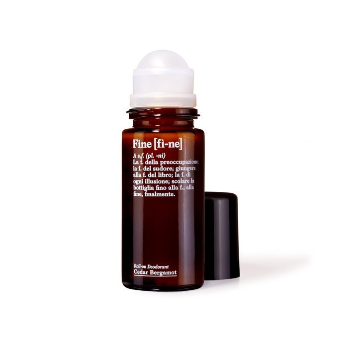 Fine Deo Roll-On Cedar Bergamot geöffnet