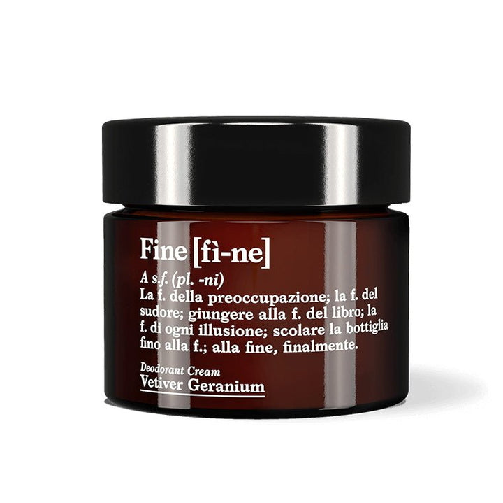 Fine natürliches Deo ohne Aluminium Vetiver Geranium 50g
