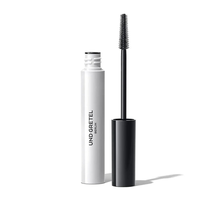 UND GRETEL VIL Miracle Lift Mascara Black 01 mit schwarzer Bürste und weißer Hülse