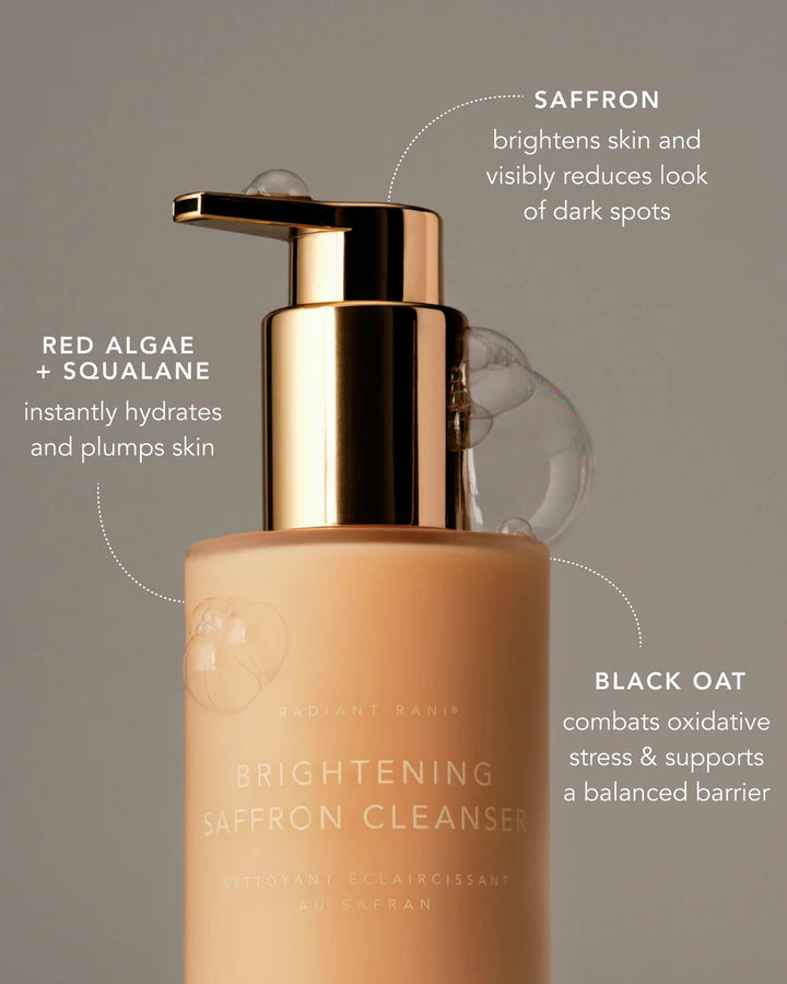 RANAVAT Brightening Saffron Cleanser mit Inhaltsstoffen