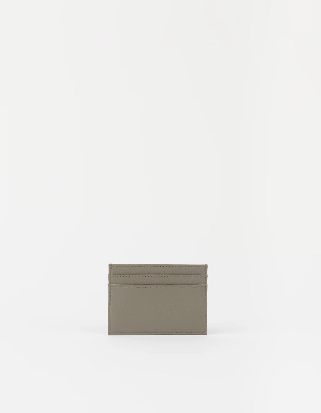 O My Bag Mark's Cardcase Clay – Kartenetui aus geschmeidigem Echtleder in gedecktem Taupe