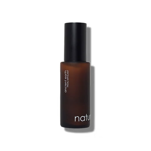 Naturallogic Ancient Earth Facial Exfoliant – braune Flasche mit Pumpspender