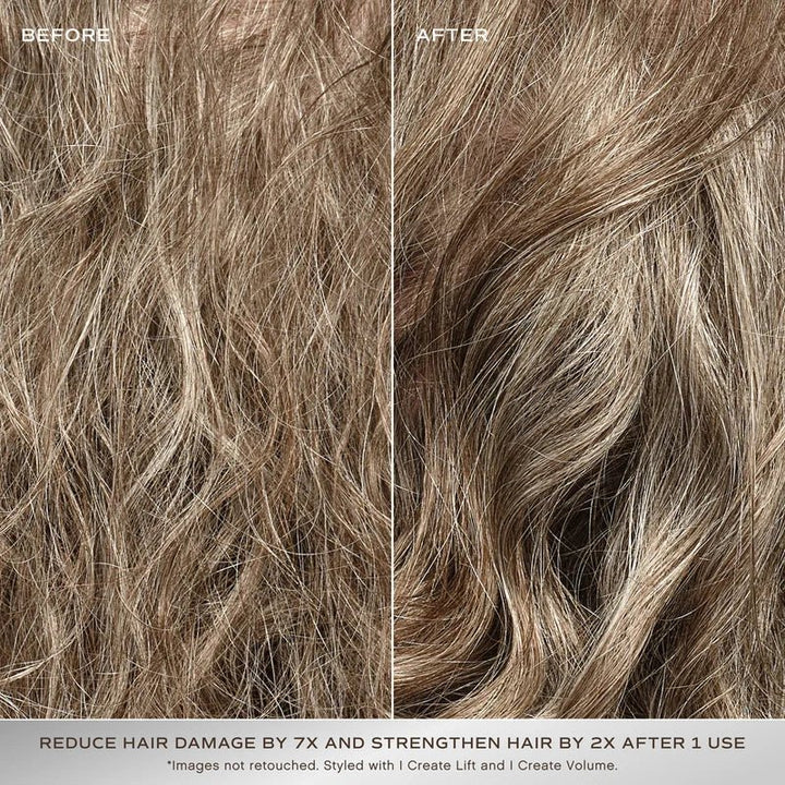 Innersense Repair Mask - Model 2 welliges Haar Close-up