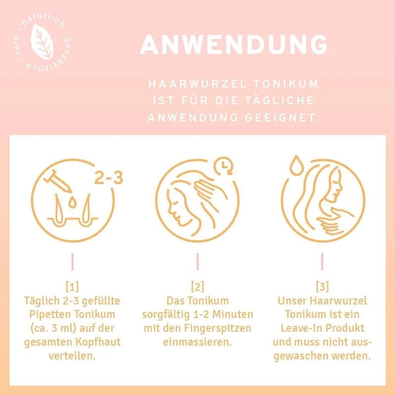 Innonature Haarwurzel Tonikum - Anwendung