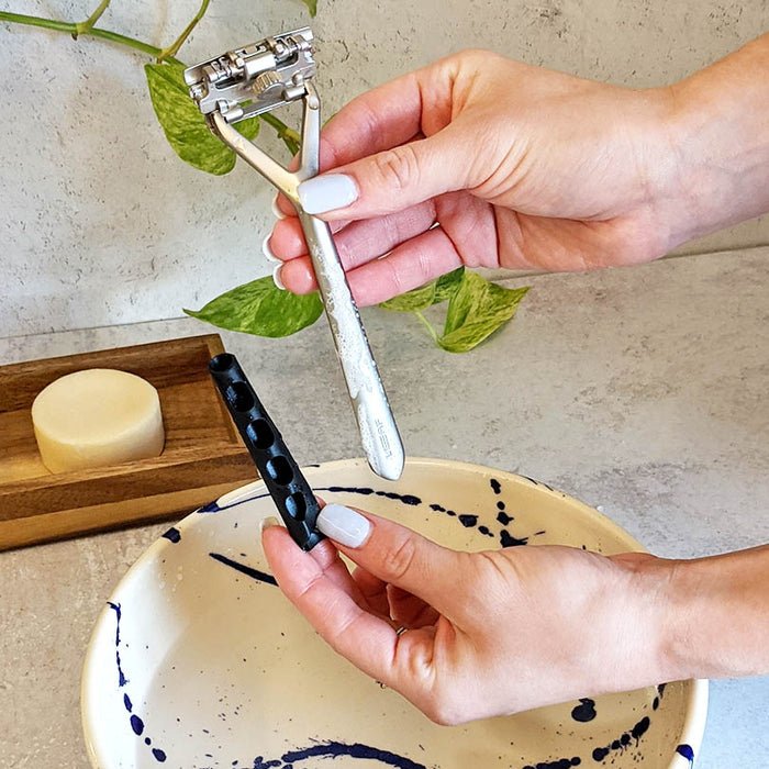 Leaf Shave Leaf Grip Sleeve Instructions
