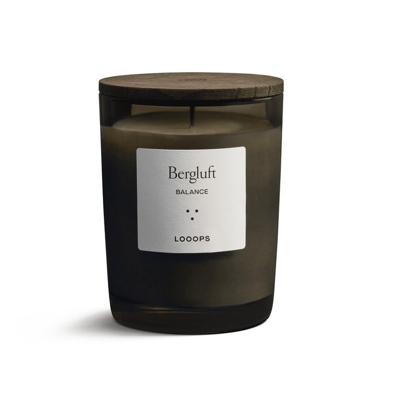 Looops Bergluft Duftkerze mit Deckel