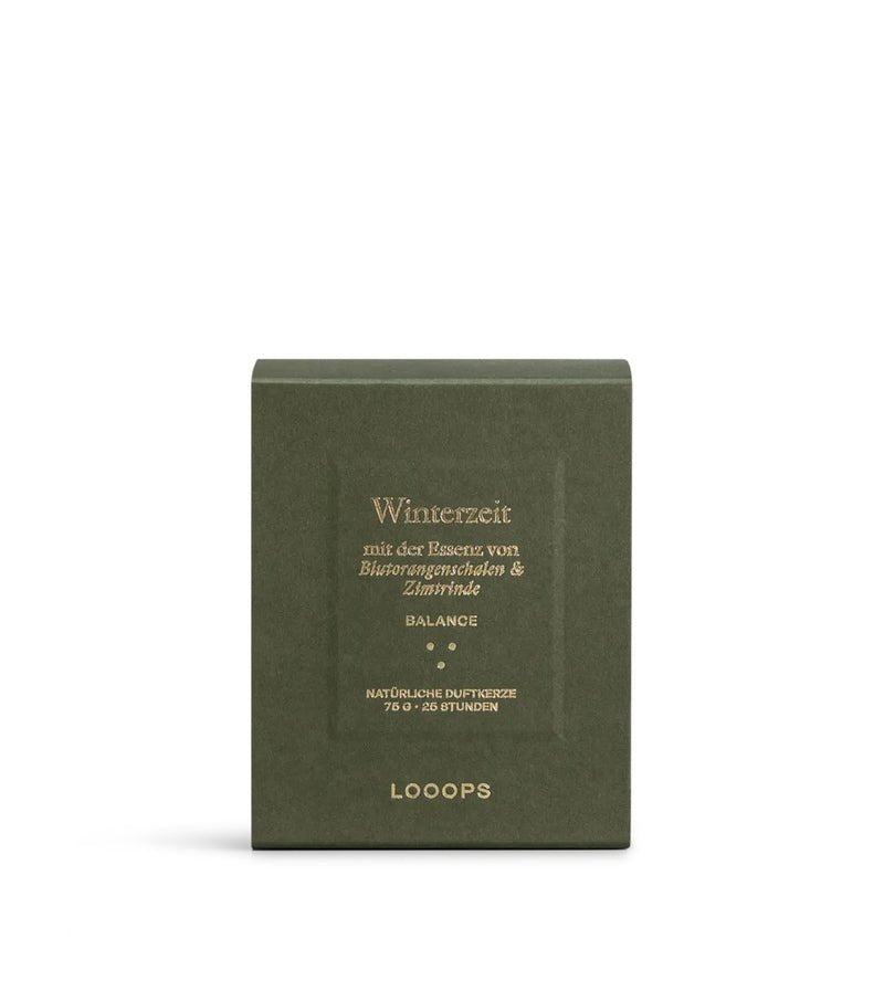 Winterzeit Dufkerze Limitierte Winteredition Verpackung klein