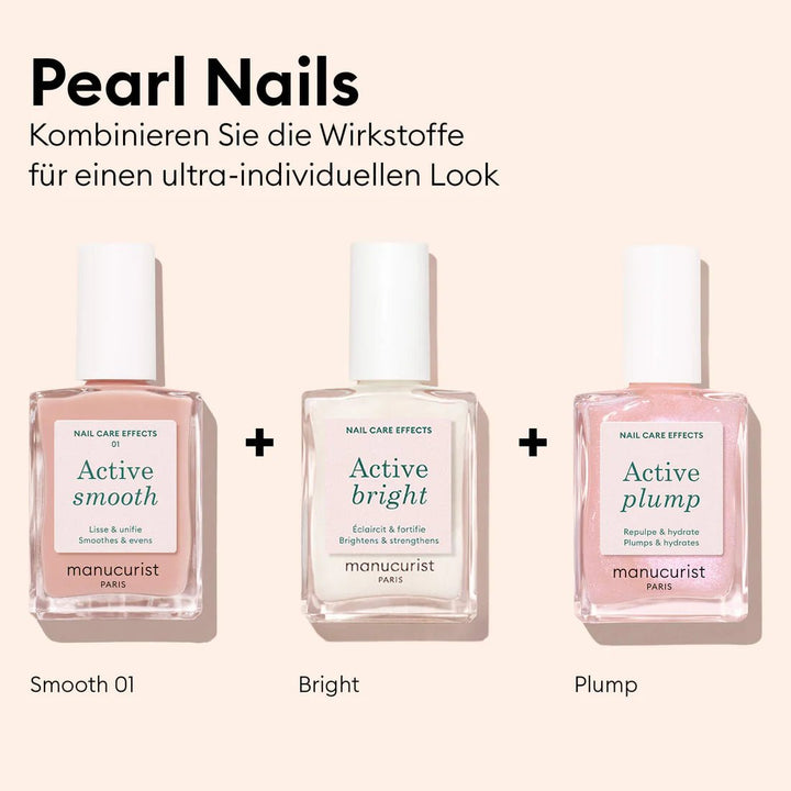 Manucurist Active Plump, Shine, Bright - Pearl Nails
