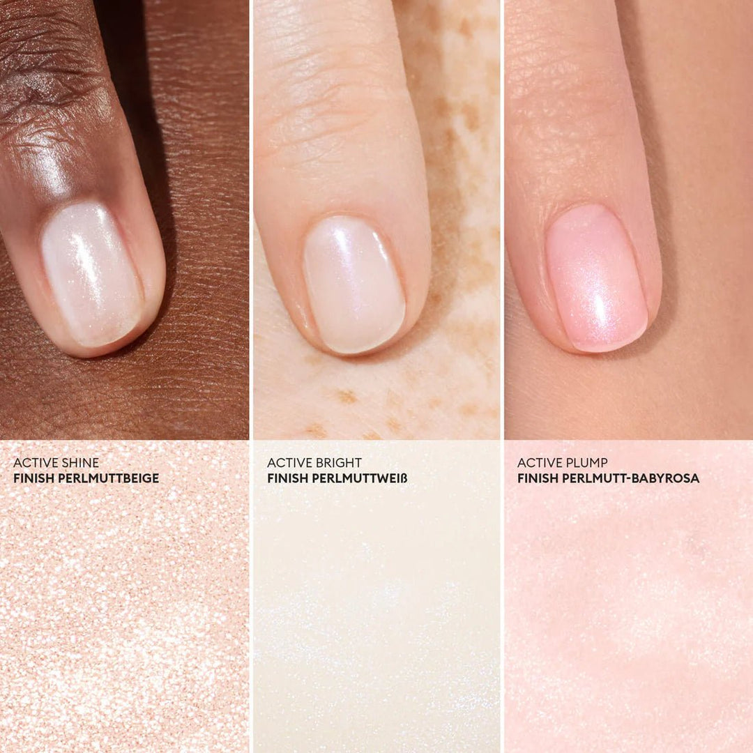 Manucurist Active Plump, Shine, Bright - Comparision