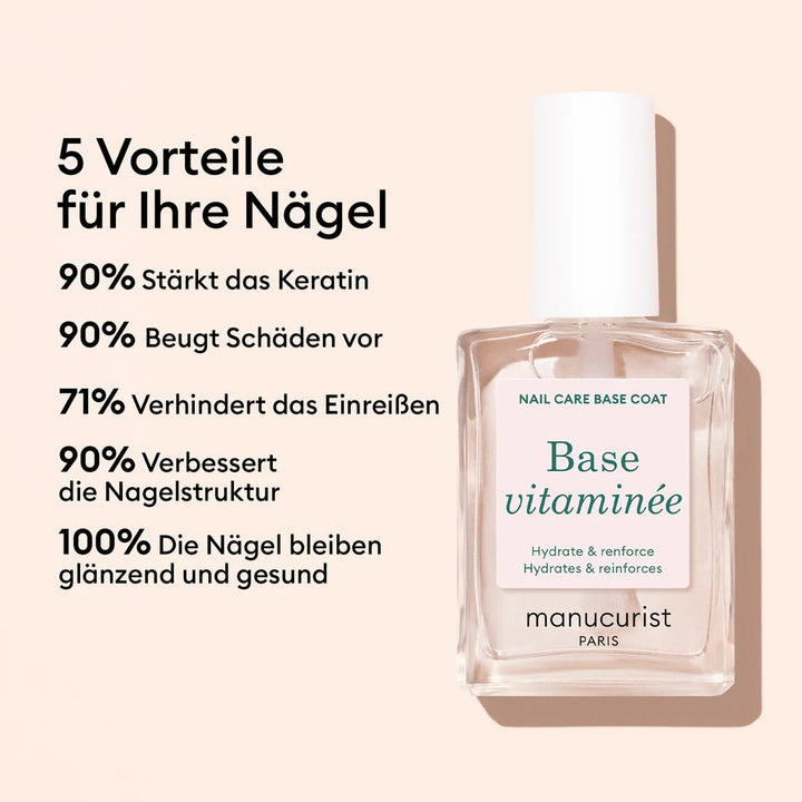 Base Coat Vitaminée 15 ml - Blanda Beauty