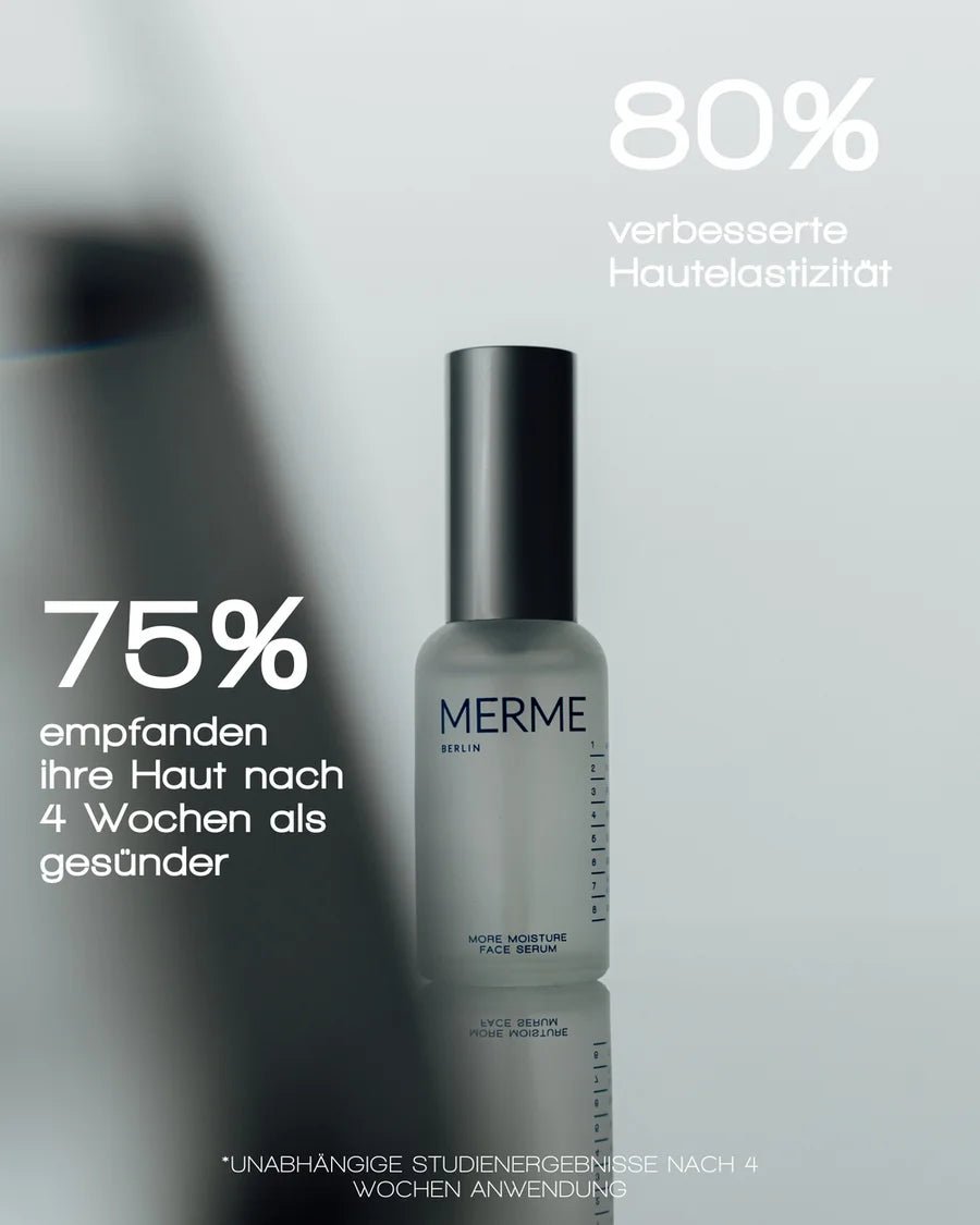 Merme Berlin More Moisture Face Serum - Klinische Ergebnisse Hautelastizität