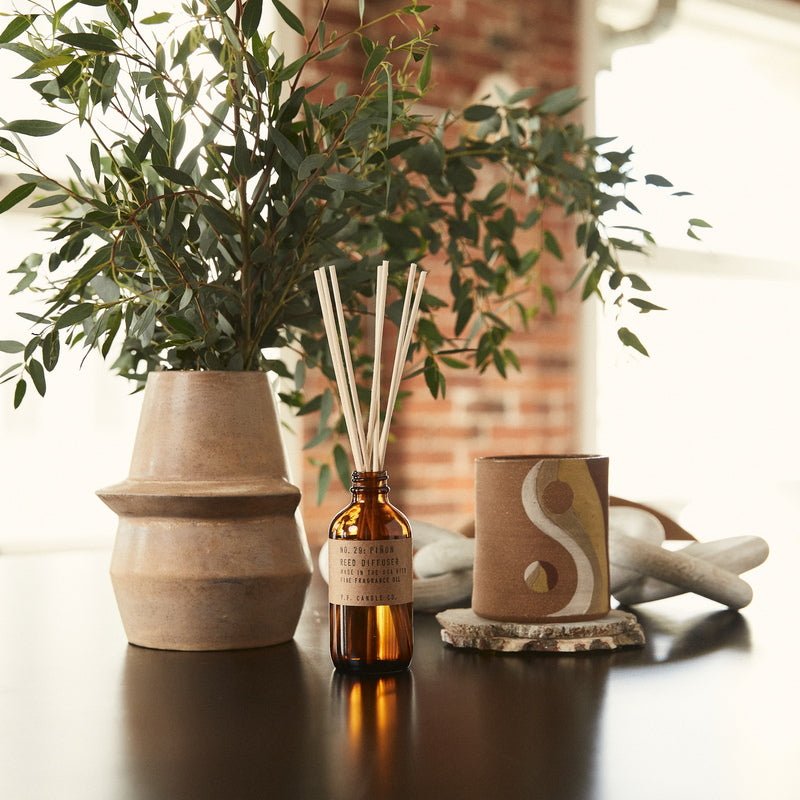 P.F. Candle Co. No. 29 Piñon Reed Diffuser Mood 3