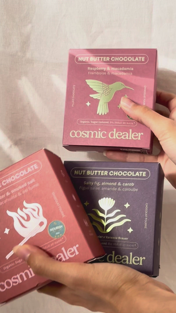 Cosmic Dealer Chakra Chocolates unboxing - im Video