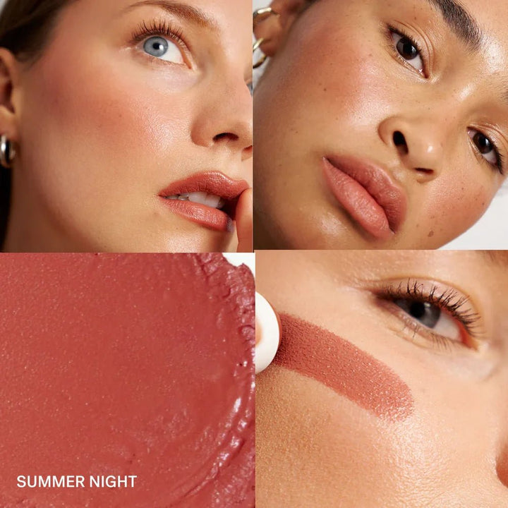 Blush Balm Summer Night 5 g - models wear Summer Nigh