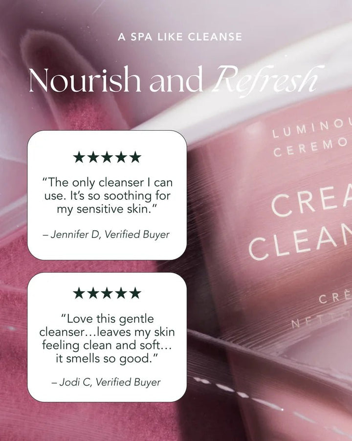 Cream Cleanser - A Spa like Cleanse