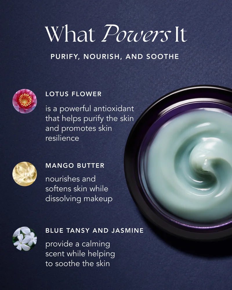 Lotus Cleansing Balm What powers it