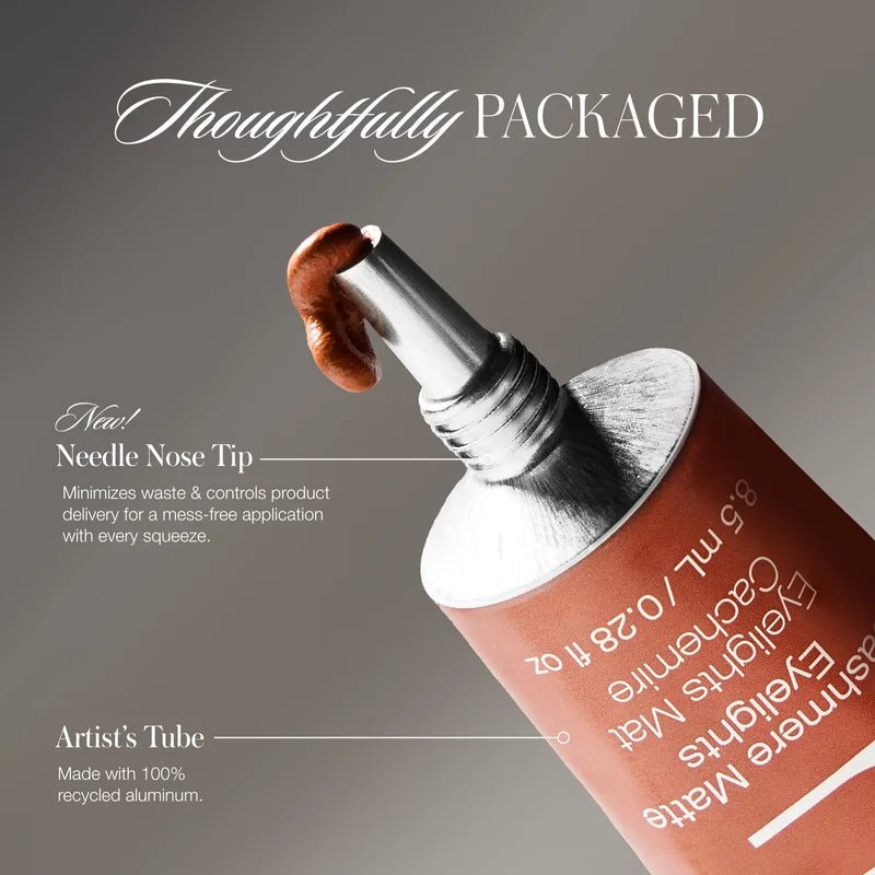 Cashmere Matte Eyelights - thoughtfully packaged