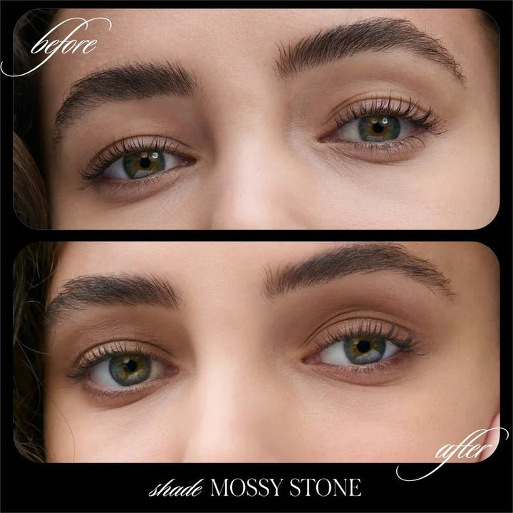 Cashmere Matte Eyelights Mossy Stone Before After