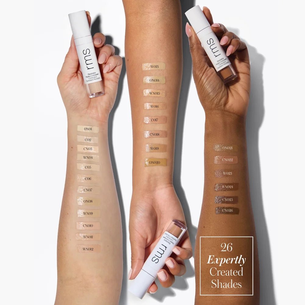 RMS Beauty Revitalize Hydra Concealer - Swatches auf den Armen
