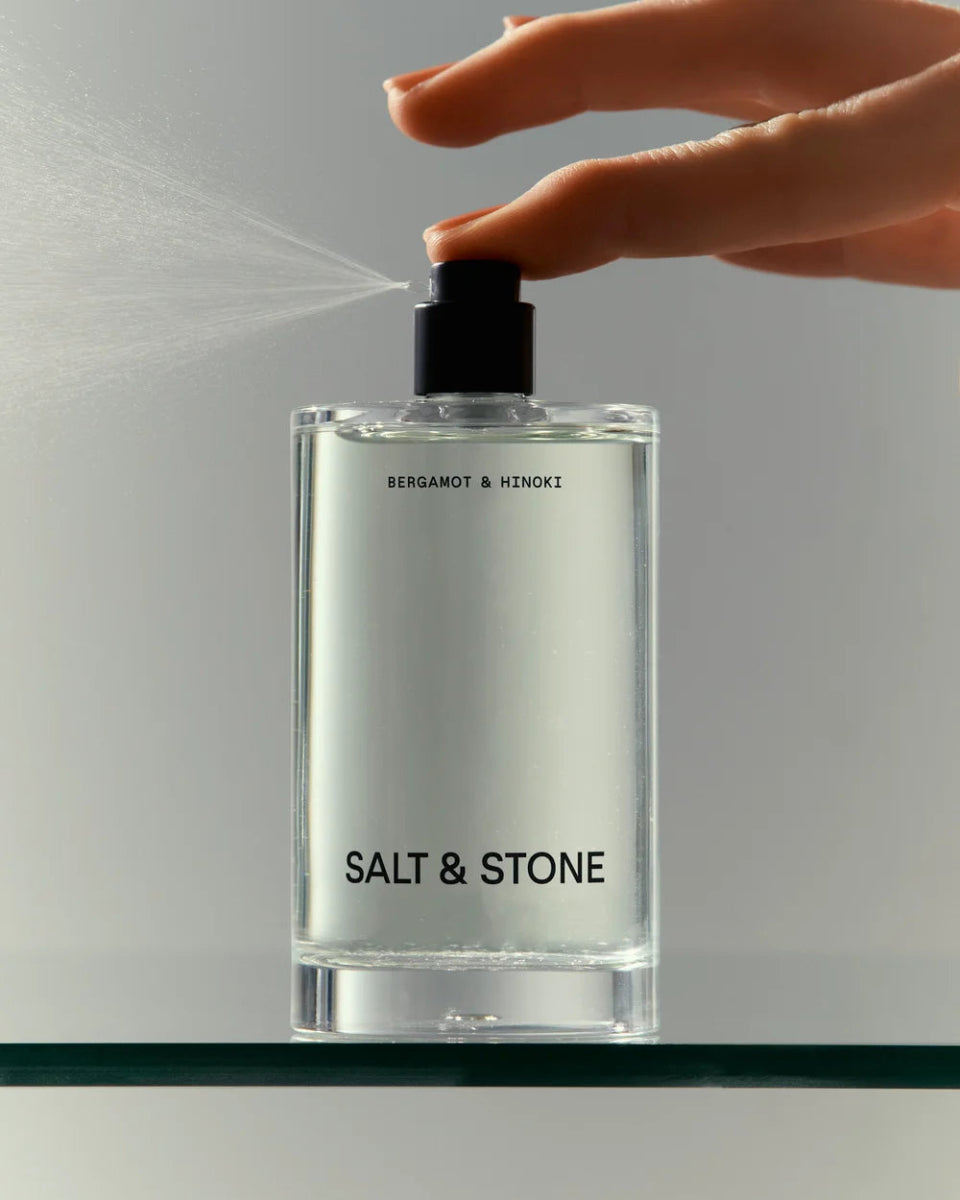 alt & Stone Body Mist Bergamot & Hinoki - Sprühnebel Detail