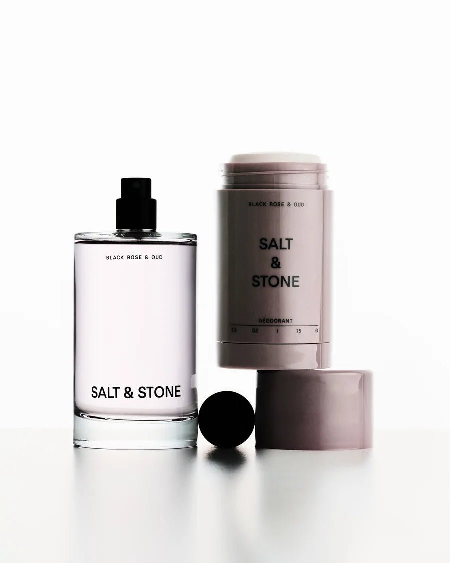 Salt & Stone Natural Deodorant Extra Strength Black Rose & Oud and Body Mist