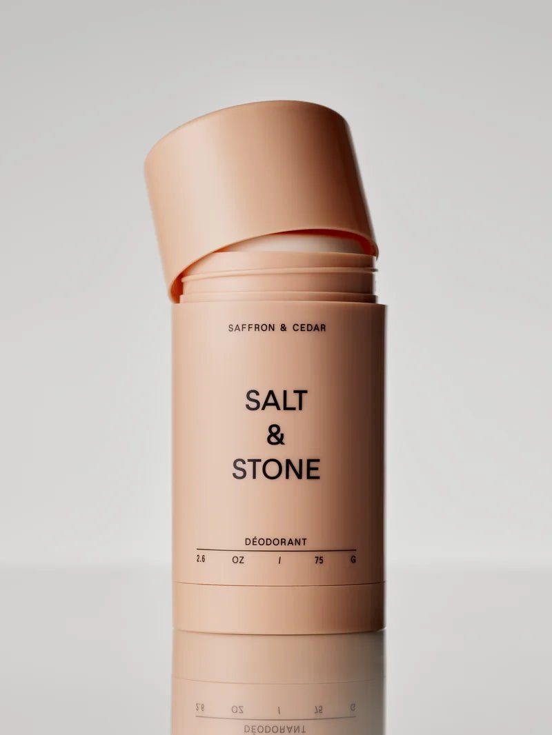 Natural Deodorant Extra Strength Saffron & Cedar Still Life