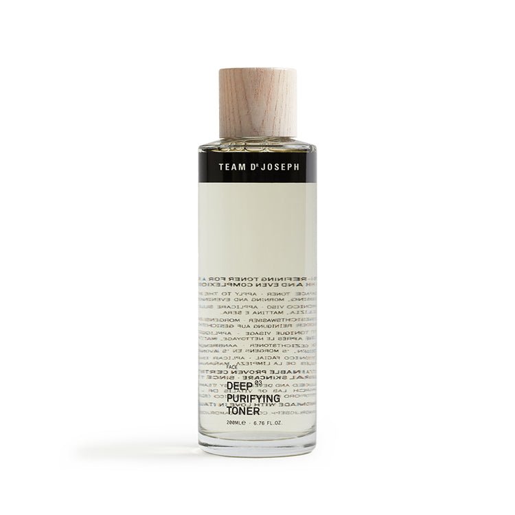 Team Dr. Joseph Deep Purifying Toner - Freisteller Flasche