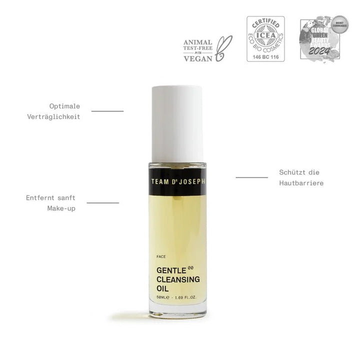 Team Dr Joseph Gentle Cleansing Oil - Vorteile