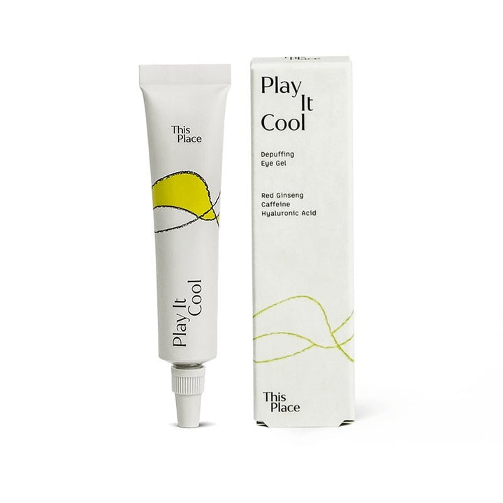 This Place Play It Cool Augengel 10 ml - Revitalisierendes Gel mit Koffein und Hyaluron