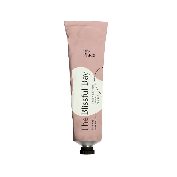 This Place The Blissful Day Muskelcreme 60 ml - Wohltuende Creme mit Arnika und Kurkuma