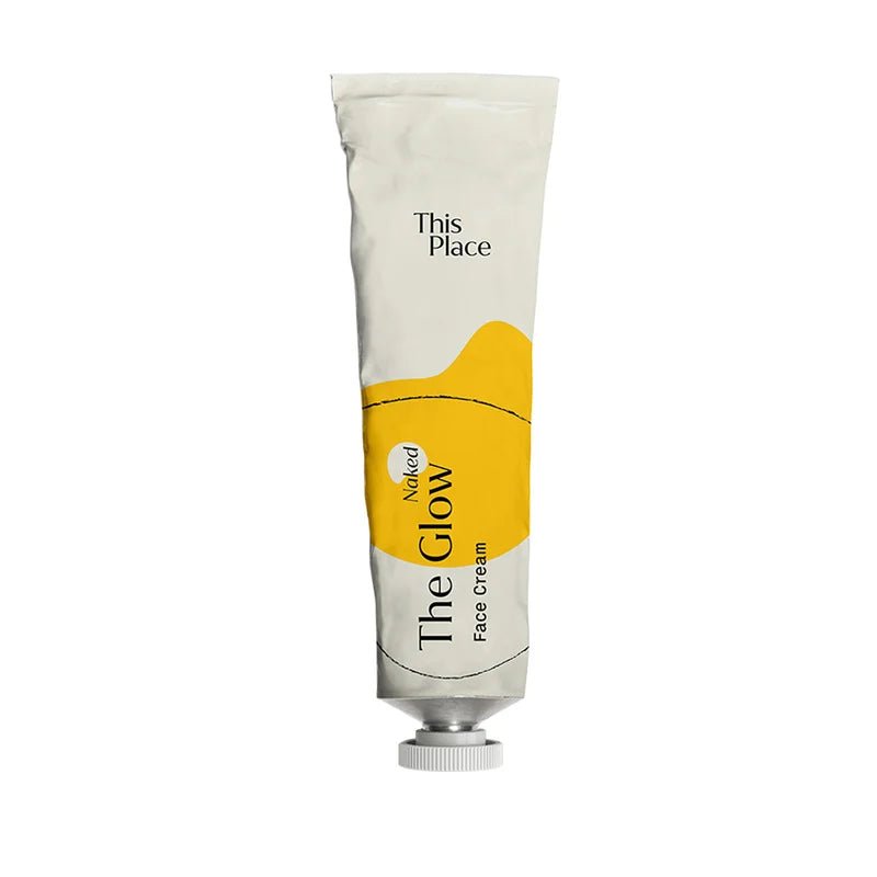 This Place The Glow Naked Gesichtscreme 60 ml - Feuchtigkeitsspendende Creme für empfindliche Haut